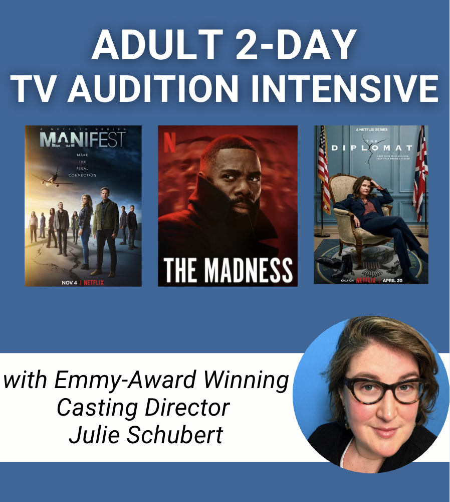 Audition Intensive w/ Casting Director Julie Schubert (Adult Session)