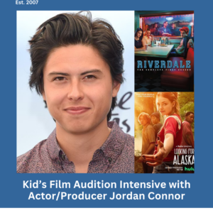 3-Day Youth Film Intensive with Actor/Producer Jordan Connor